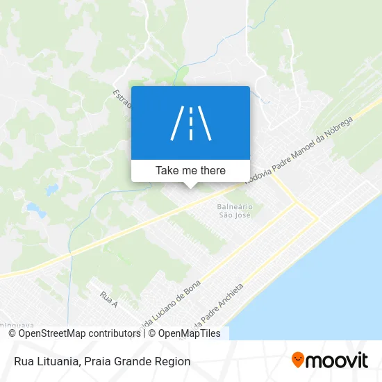 Rua Lituania map