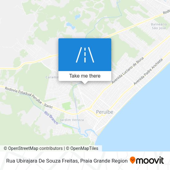 Rua Ubirajara De Souza Freitas map