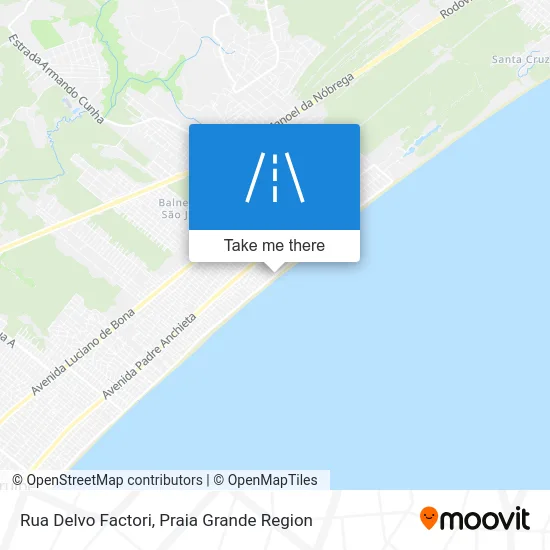 Rua Delvo Factori map