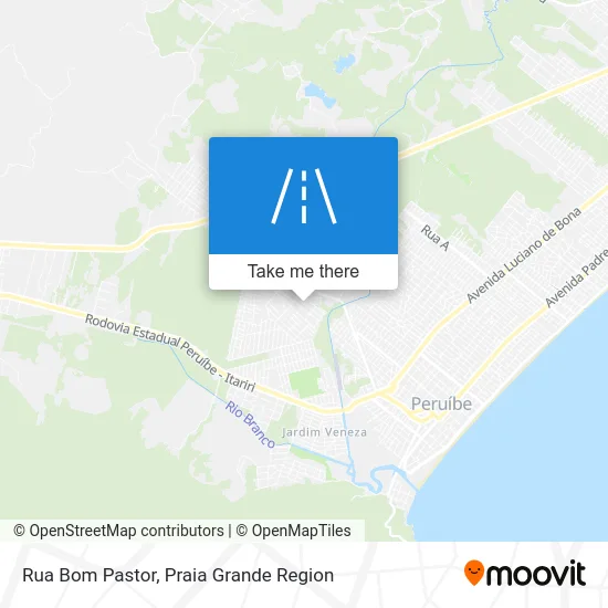 Rua Bom Pastor map
