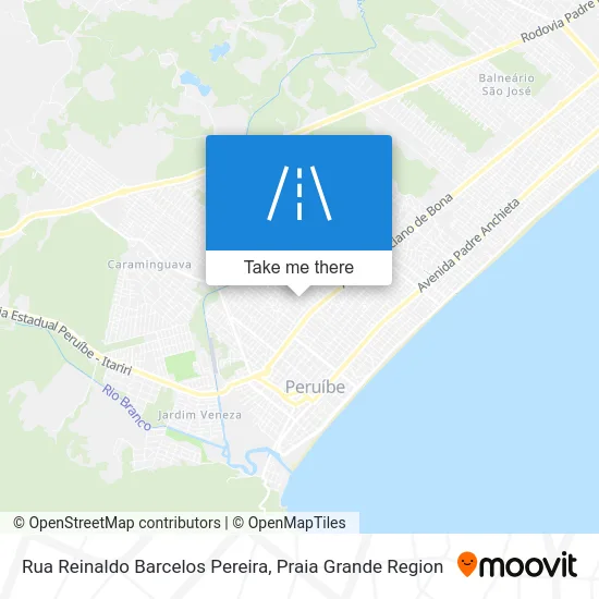 Rua Reinaldo Barcelos Pereira map