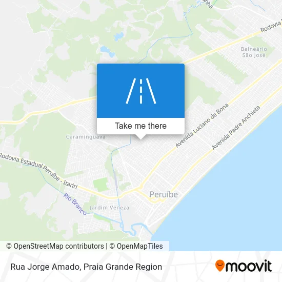 Rua Jorge Amado map