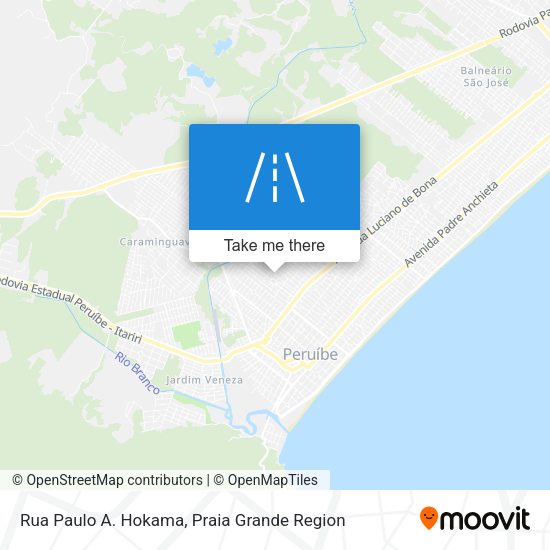 Rua Paulo A. Hokama map