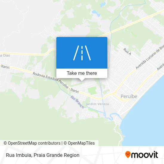 Rua Imbuia map