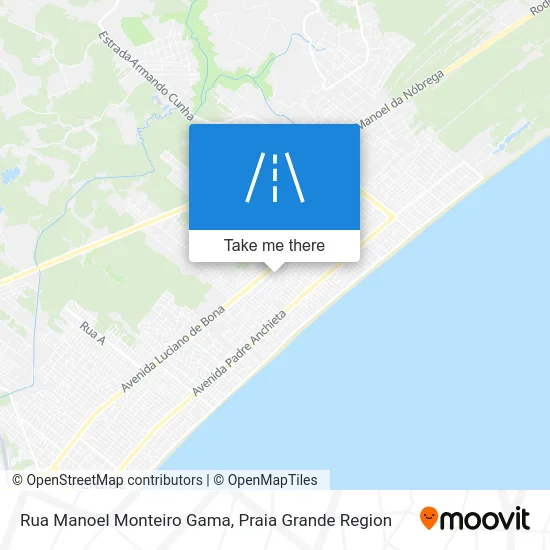 Rua Manoel Monteiro Gama map