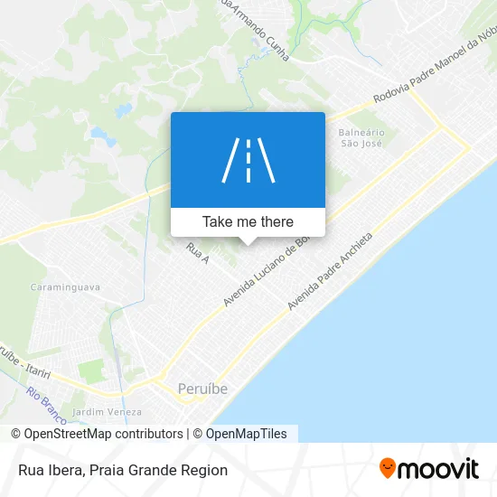 Rua Ibera map