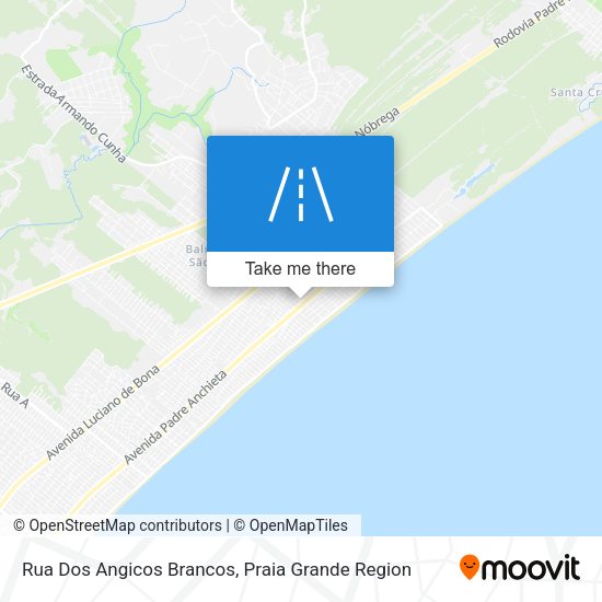 Rua Dos Angicos Brancos map