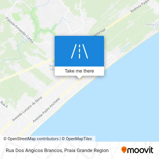 Rua Dos Angicos Brancos map