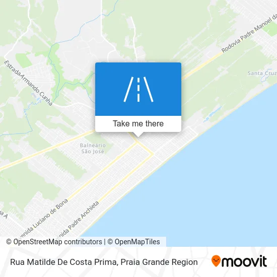 Rua Matilde De Costa Prima map