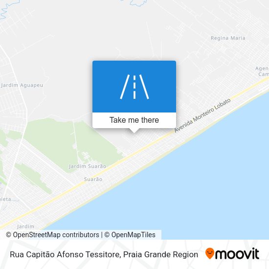 Rua Capitão Afonso Tessitore map