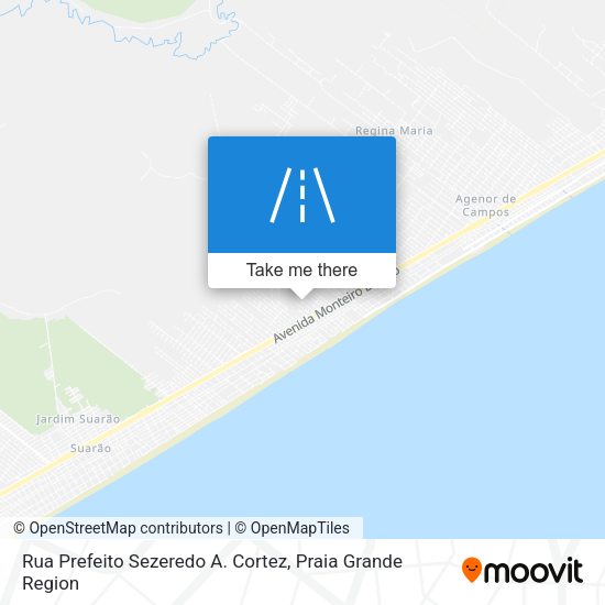 Rua Prefeito Sezeredo A. Cortez map