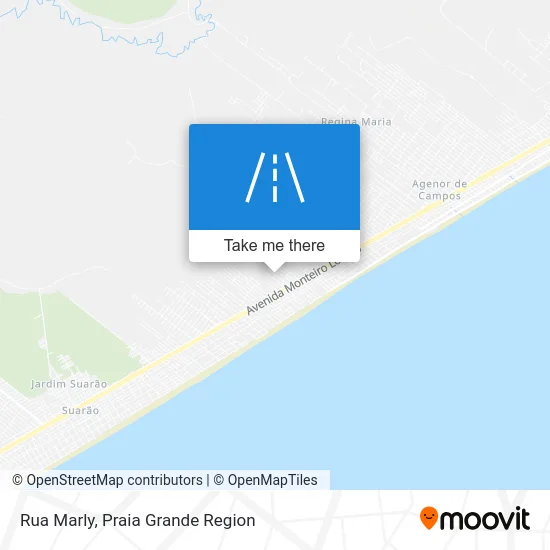 Rua Marly map