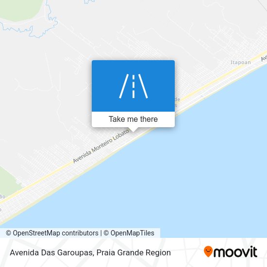 Avenida Das Garoupas map