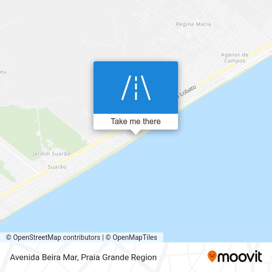Avenida Beira Mar map