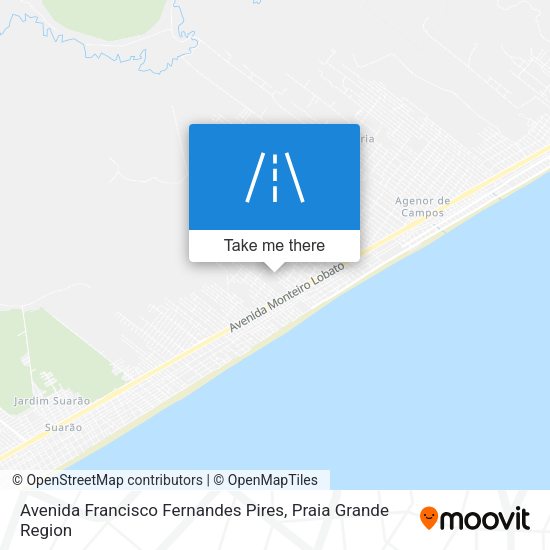 Avenida Francisco Fernandes Pires map