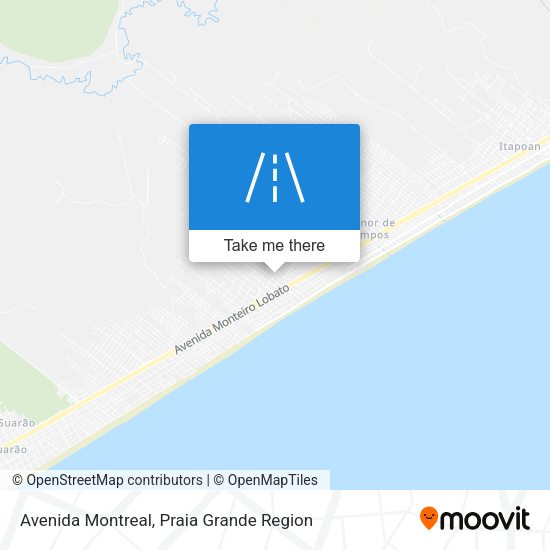 Avenida Montreal map