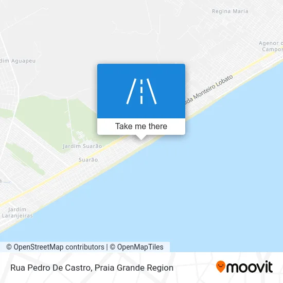 Rua Pedro De Castro map