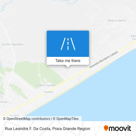 Rua Leandra F. Da Costa map