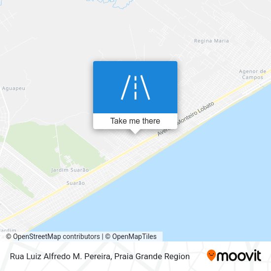 Rua Luiz Alfredo M. Pereira map
