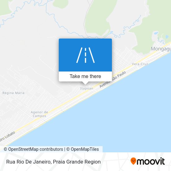 Rua Rio De Janeiro map
