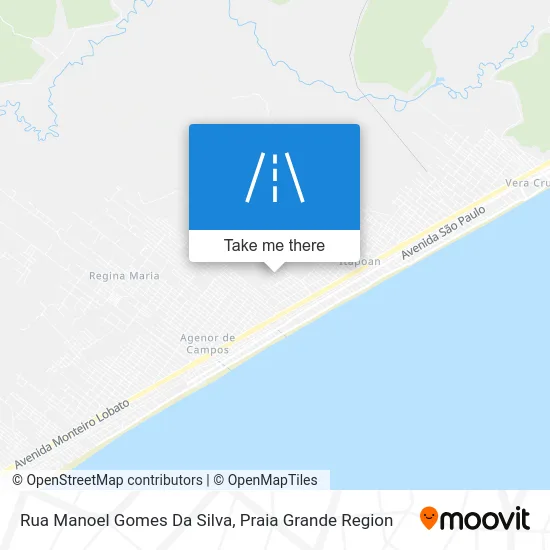 Rua Manoel Gomes Da Silva map