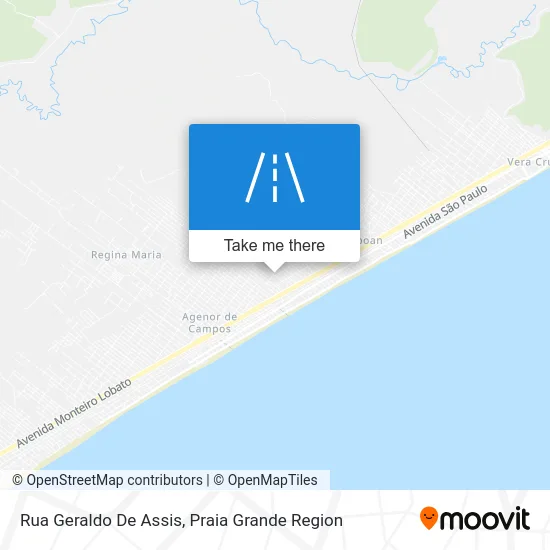 Rua Geraldo De Assis map
