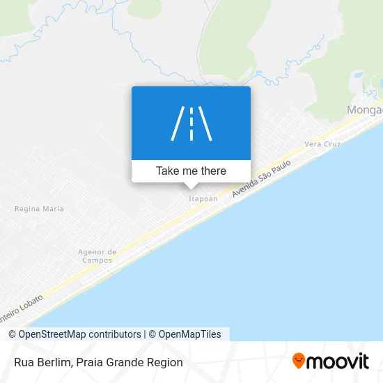 Rua Berlim map