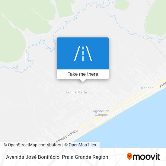 Avenida José Bonifácio map