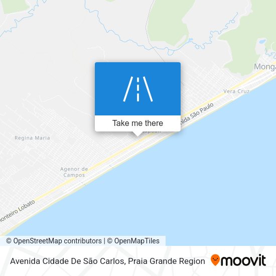 Avenida Cidade De São Carlos map