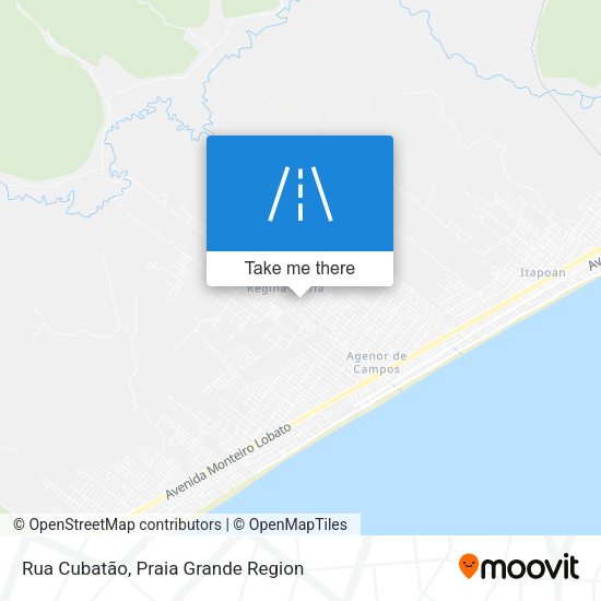 Rua Cubatão map