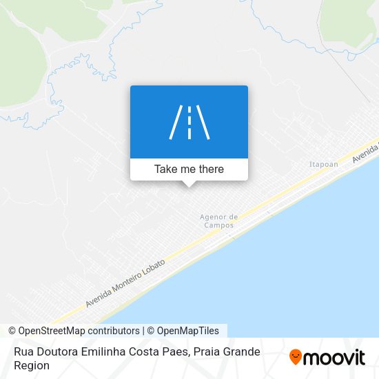 Rua Doutora Emilinha Costa Paes map