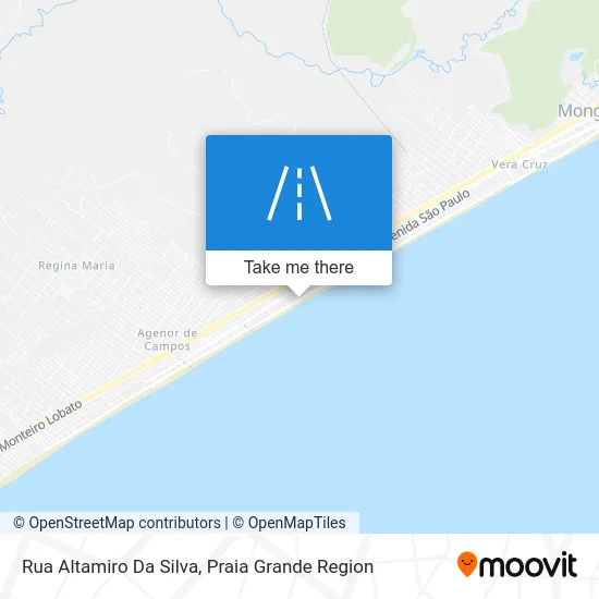 Rua Altamiro Da Silva map