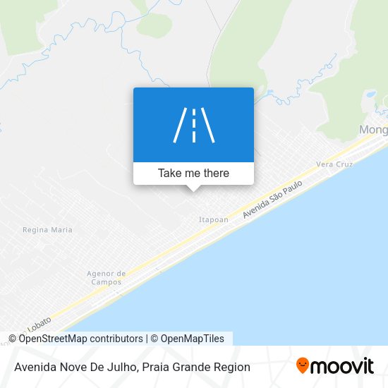 Avenida Nove De Julho map
