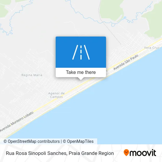 Rua Rosa Sinopoli Sanches map