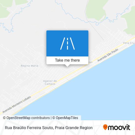 Rua Braúlio Ferreira Souto map