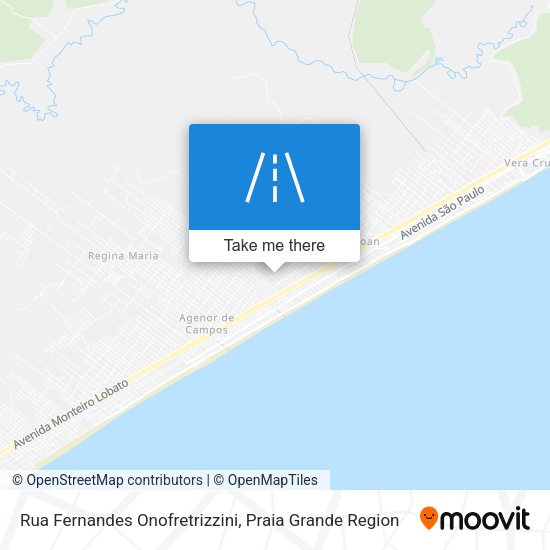 Rua Fernandes Onofretrizzini map