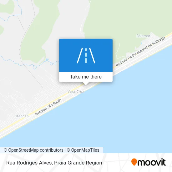Rua Rodriges Alves map