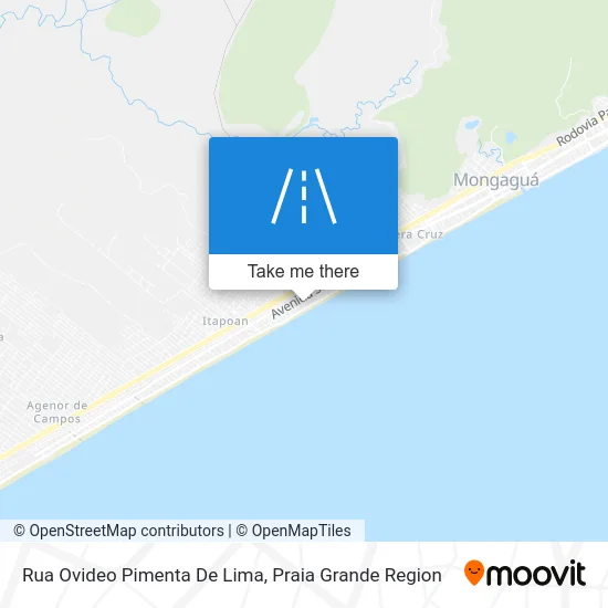 Rua Ovideo Pimenta De Lima map