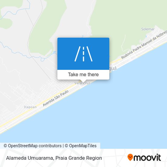 Alameda Umuarama map