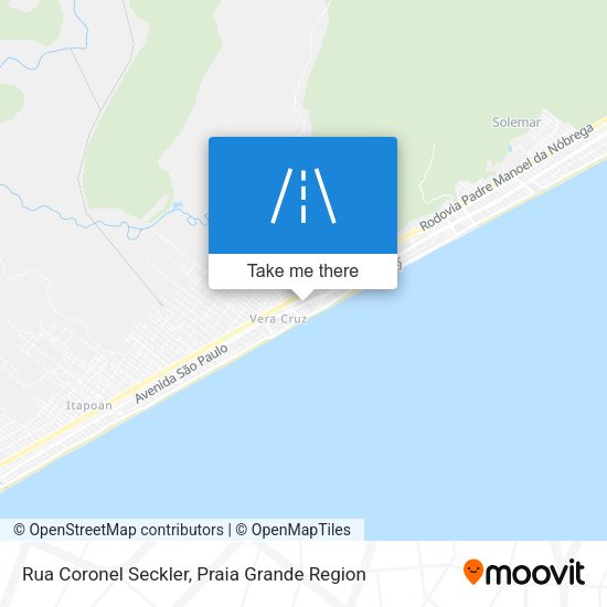 Rua Coronel Seckler map