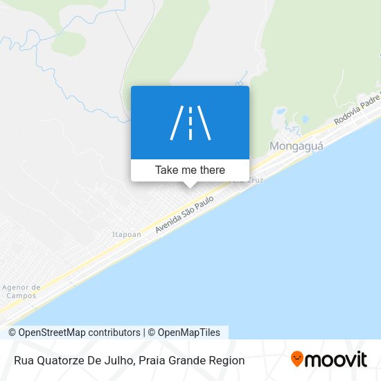 Rua Quatorze De Julho map