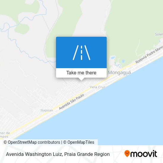 Avenida Washington Luiz map