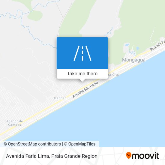 Avenida Faria Lima map