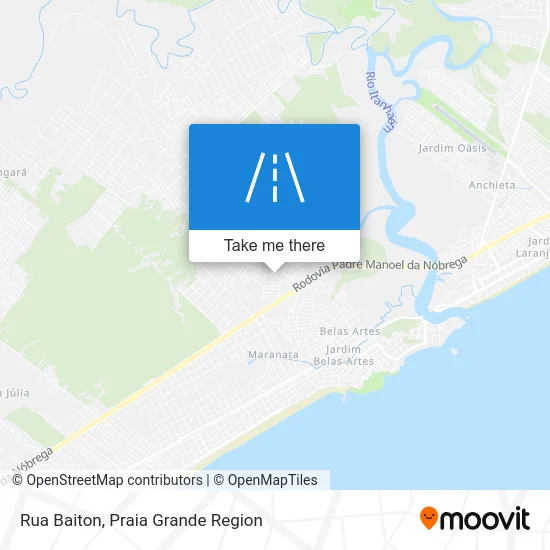 Rua Baiton map