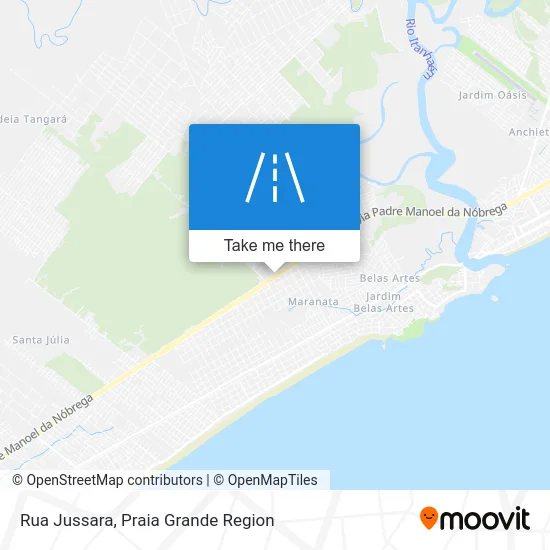 Rua Jussara map