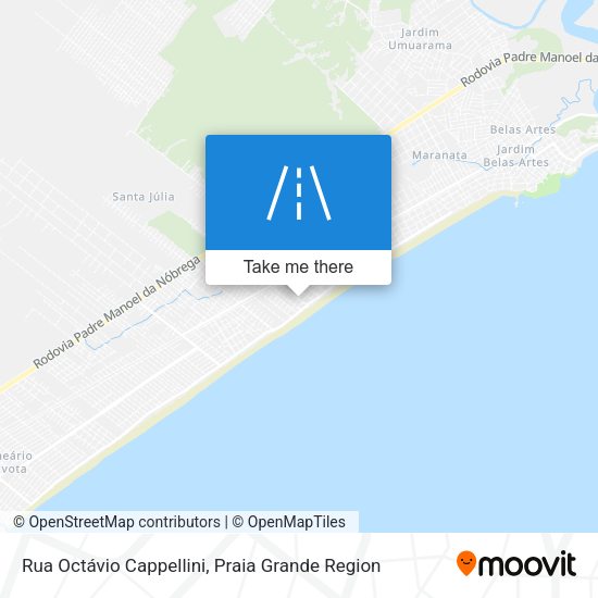 Rua Octávio Cappellini map