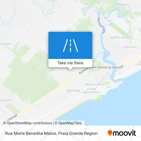 Rua Maria Benedita Matos map