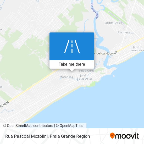 Rua Pascoal Mozolini map