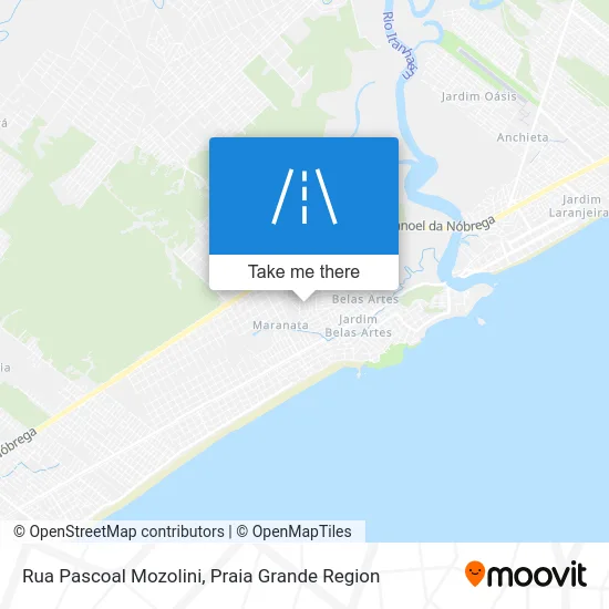 Rua Pascoal Mozolini map