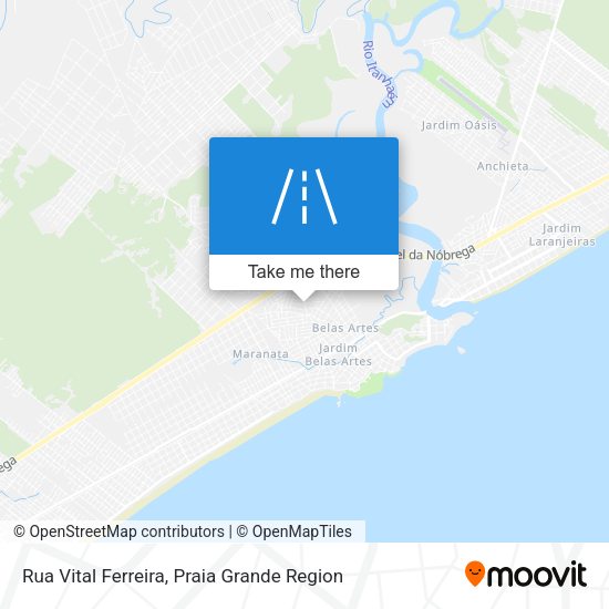 Rua Vital Ferreira map